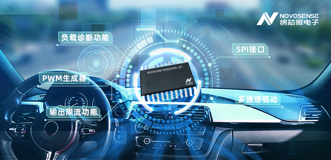 mg不朽情缘官网全新发布40V车规级多通道半桥驱动NSD830x-Q1！